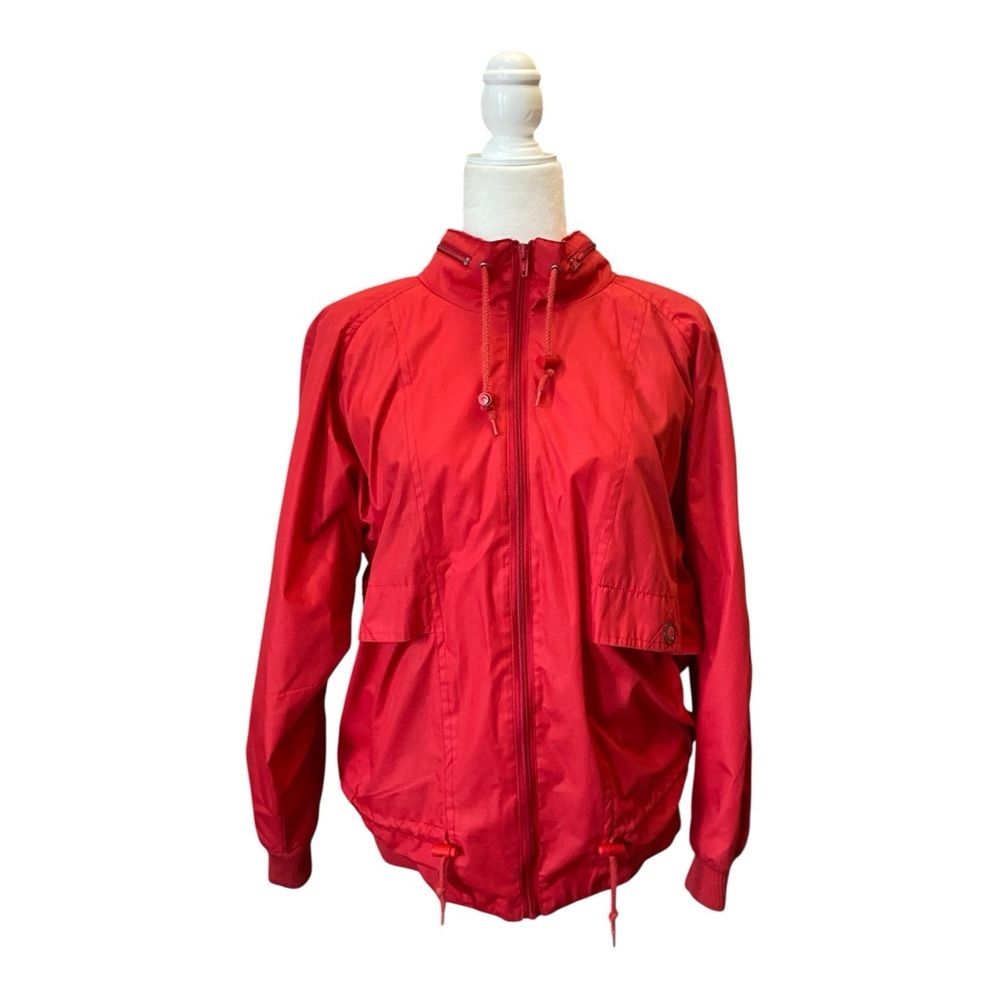 Catamount Trail Mens Red Light Hiking Jacket With Hood Red Outdoor